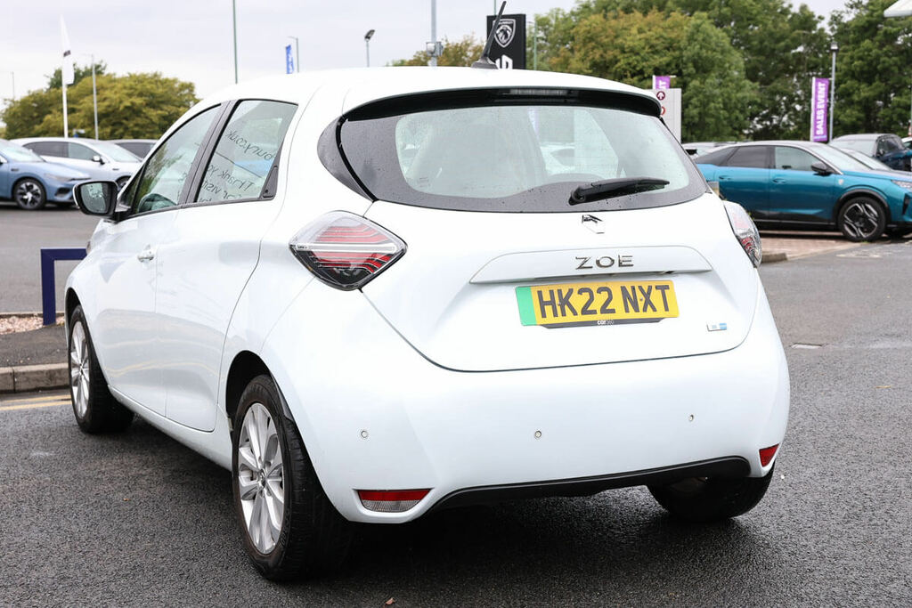 Renault Zoe 100Kw S Edition R135 50Kwh Rapid Charge White #4