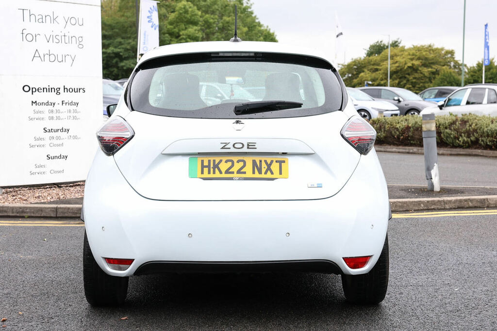 Renault Zoe 100Kw S Edition R135 50Kwh Rapid Charge White #3