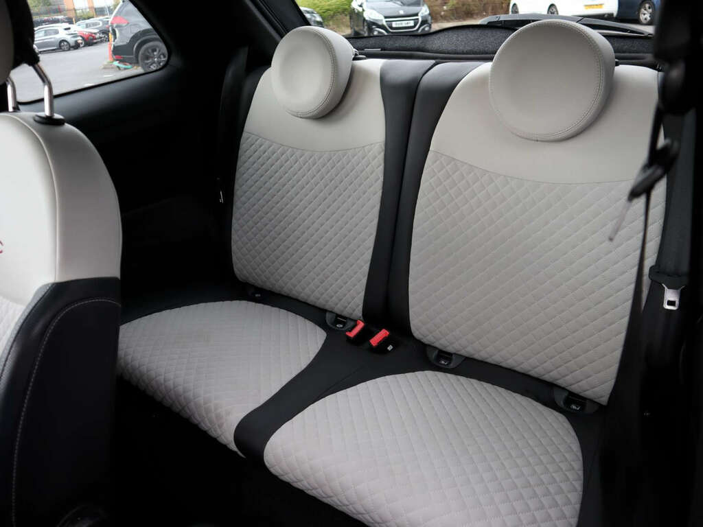 Fiat 500 Hatchback White #14