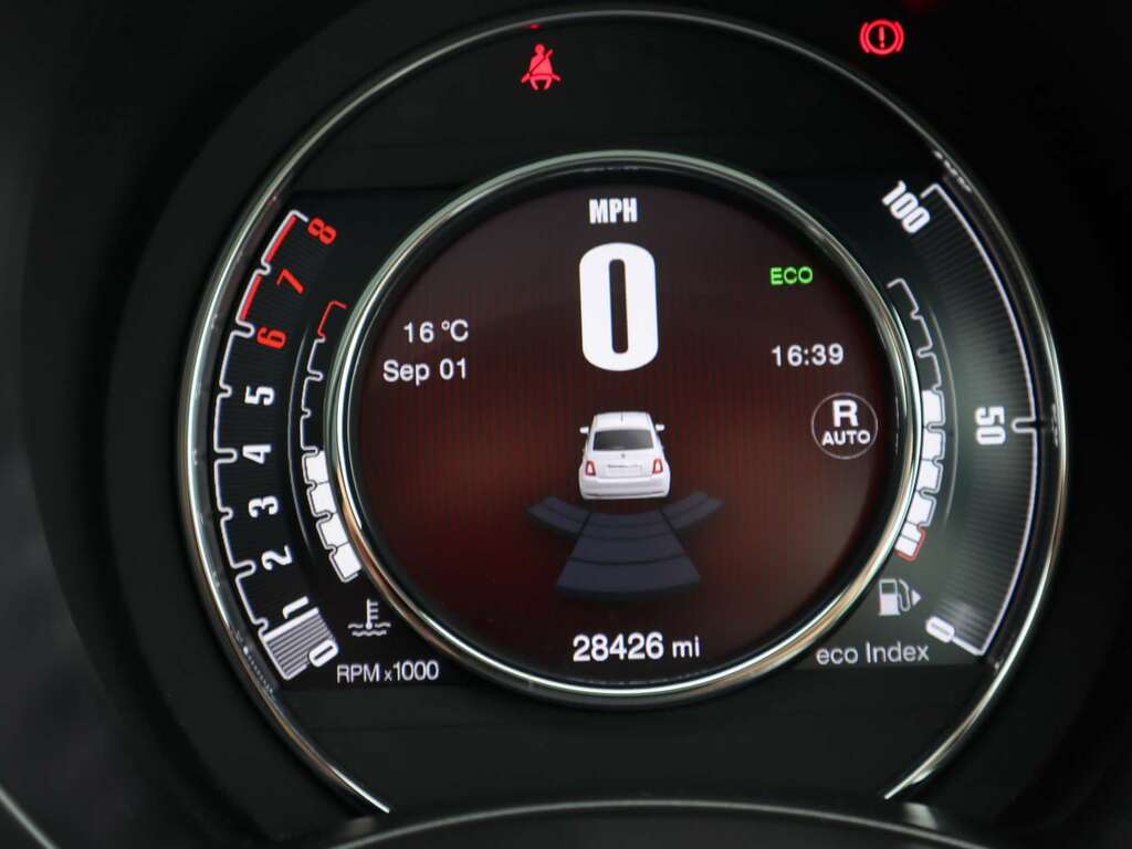 Fiat 500 Hatchback White #35
