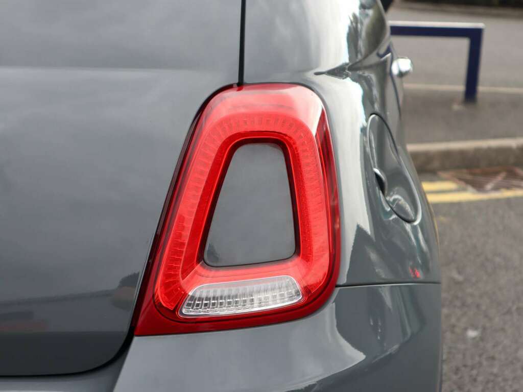 Fiat 500 Hatchback White #13
