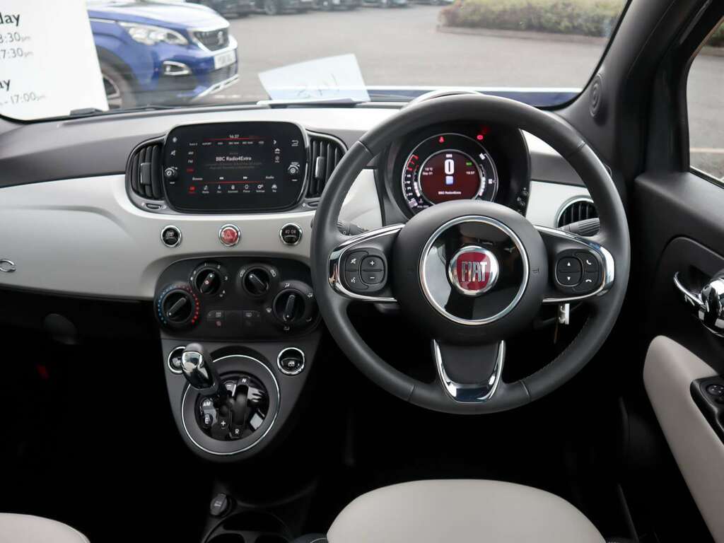 Fiat 500 Hatchback White #39
