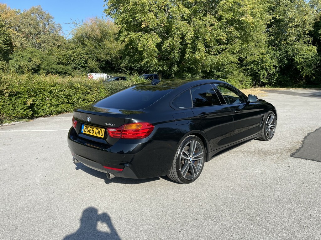 BMW 4 Series Gran Coupe 3.0 440I M Sport Gran Coupe Black #3