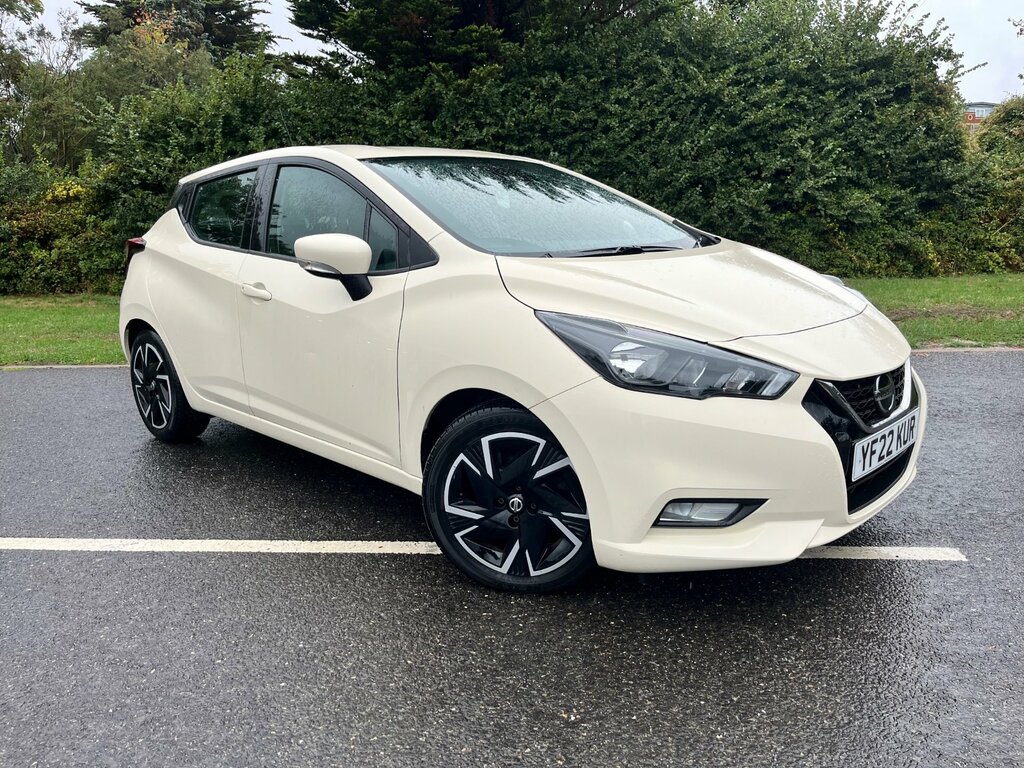 Nissan Micra 1.0 Ig-t Acenta Hatchback Xtron Euro 6 White