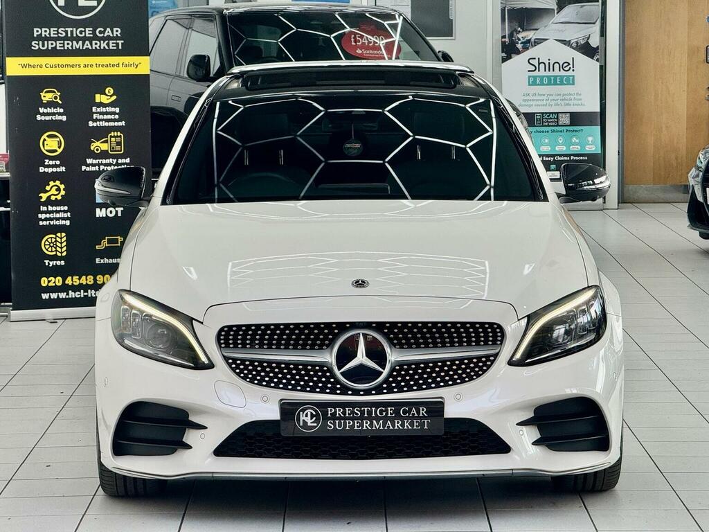 Mercedes-Benz C Class 2.0 C300 Amg Line Premium Plus G-tronic Euro 6 White #2