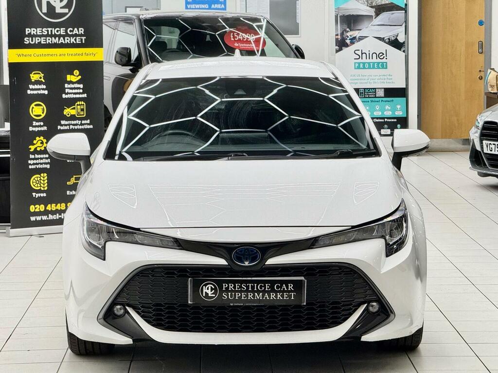 Toyota Corolla 1.8 Vvt-h Icon Cvt Euro 6 Ss White #3