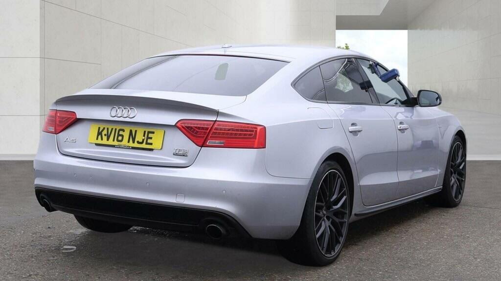 Audi A5 Hatchback 2.0 Tfsi Black Edition Plus Sportback S Silver #5