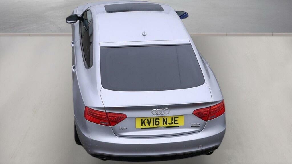 Audi A5 Hatchback 2.0 Tfsi Black Edition Plus Sportback S Silver #3