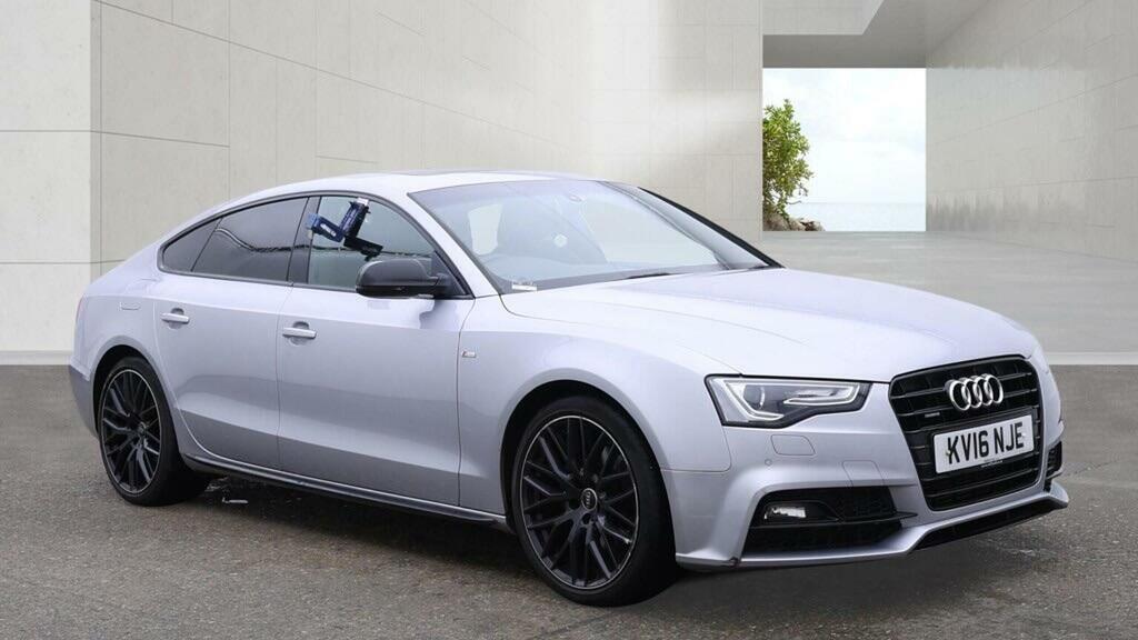 Audi A5 Hatchback 2.0 Tfsi Black Edition Plus Sportback S Silver