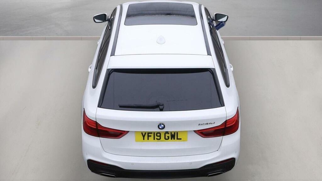 BMW 5 Series 520D M Sport Blue #8