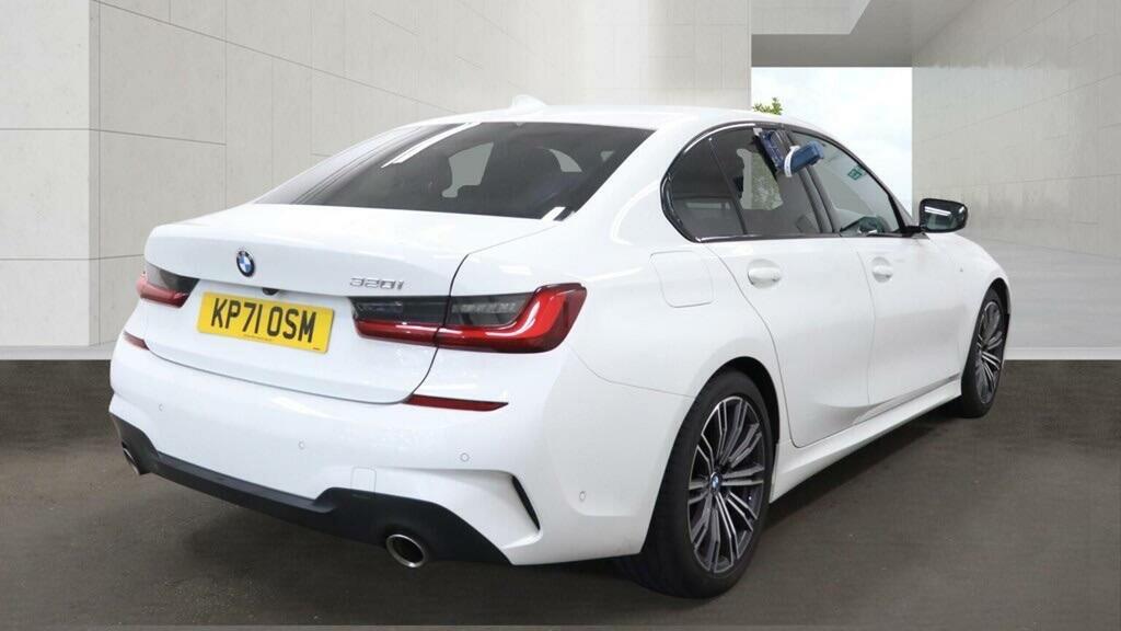 BMW 3 Series 2.0 320I M Sport Euro 6 Ss White #4