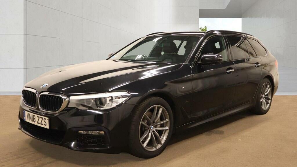 BMW 5 Series 2.0 520I Gpf M Sport Touring Euro 6 Ss Black #2