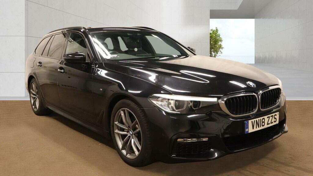 BMW 5 Series 2.0 520I Gpf M Sport Touring Euro 6 Ss Black