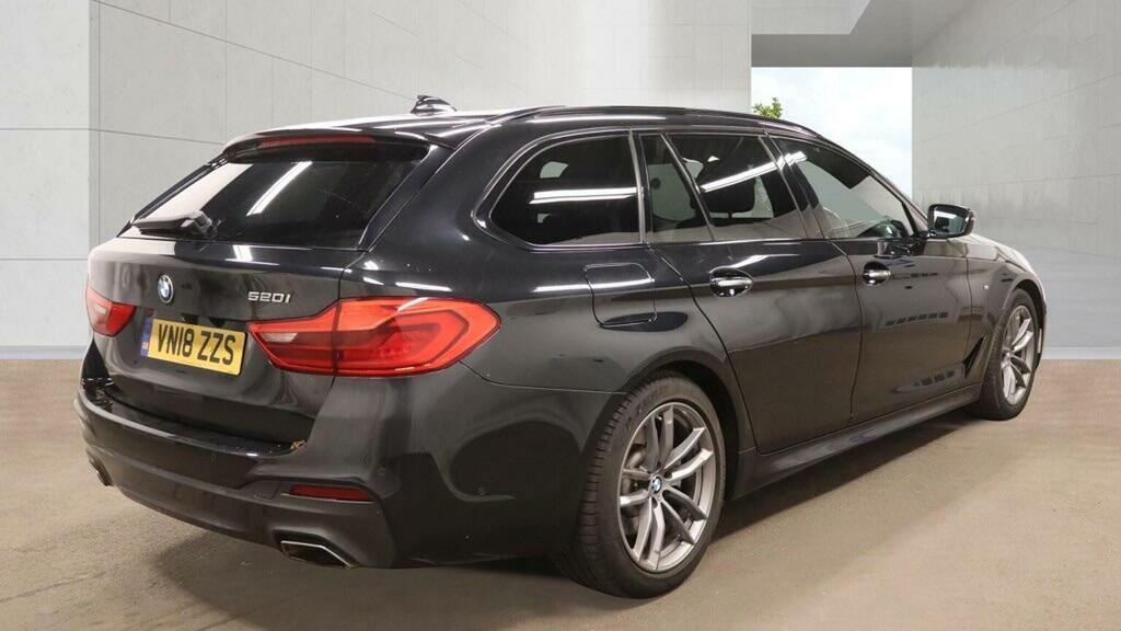BMW 5 Series 2.0 520I Gpf M Sport Touring Euro 6 Ss Black #4