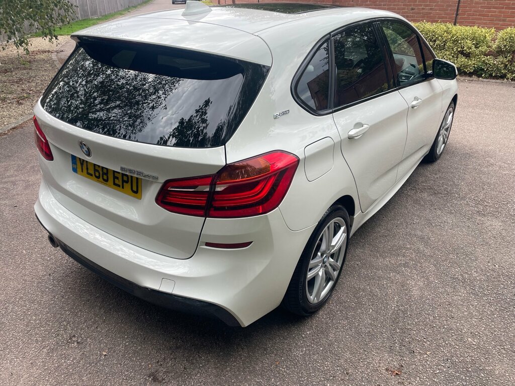 BMW 2 Series Active Tourer 218I M Sport White #16