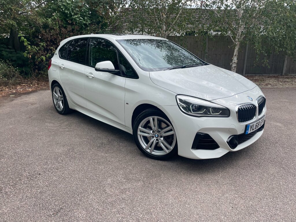 BMW 2 Series Active Tourer 218I M Sport White #8