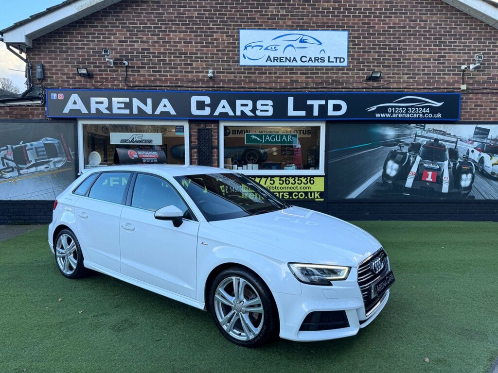 Audi A3 1.0 Tfsi 30 S Line Sportback S Tronic E White #6