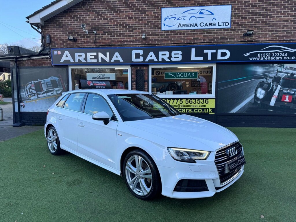 Audi A3 1.0 Tfsi 30 S Line Sportback S Tronic E White #3