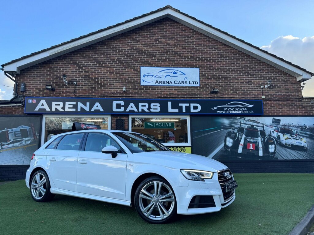 Audi A3 1.0 Tfsi 30 S Line Sportback S Tronic E White