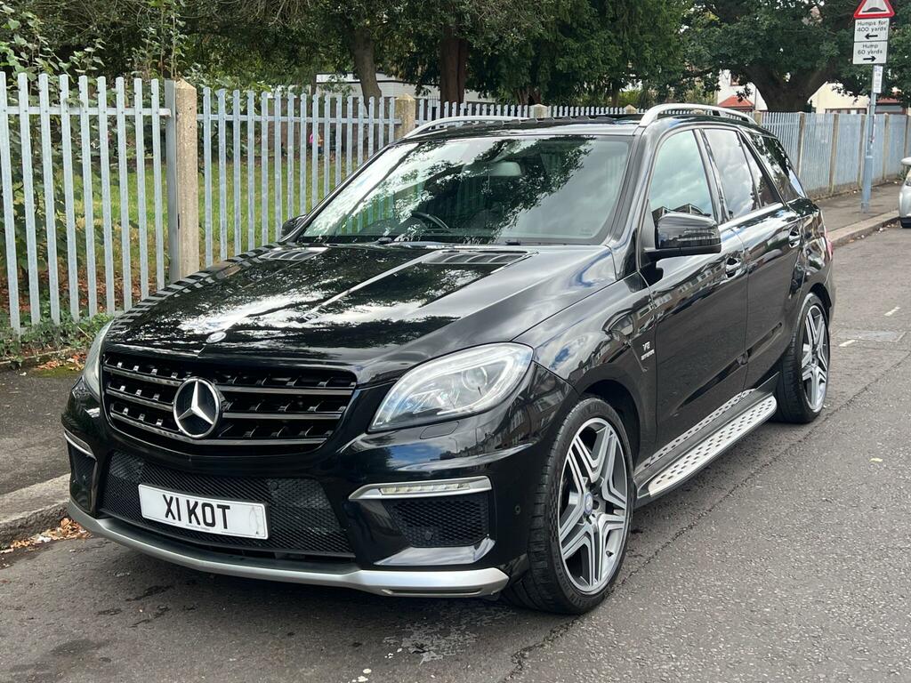 Mercedes-Benz M Class Amg Black #3