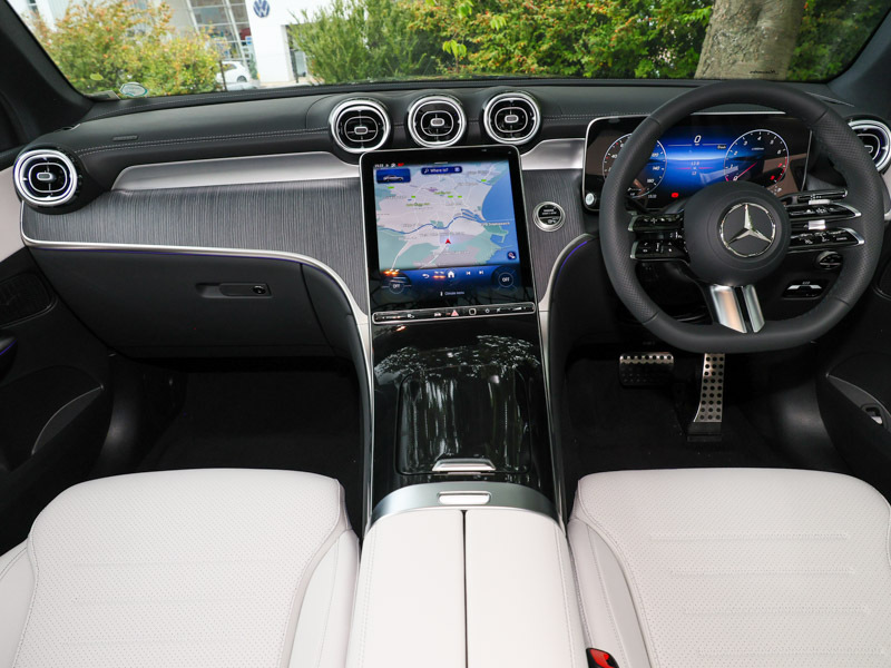 Mercedes-Benz GLC Class Glc 300 4Matic Amg Line Prem Pan 9G-tronic Blue #3