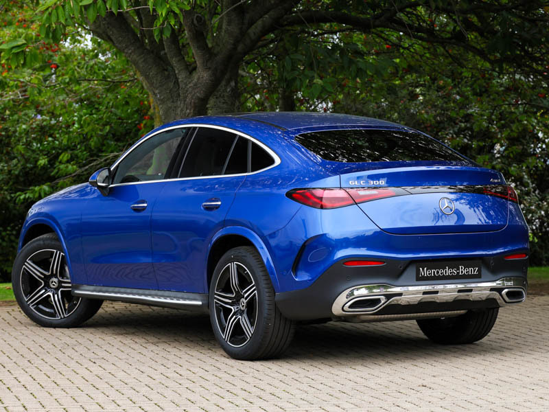 Mercedes-Benz GLC Class Glc 300 4Matic Amg Line Prem Pan 9G-tronic Blue #2