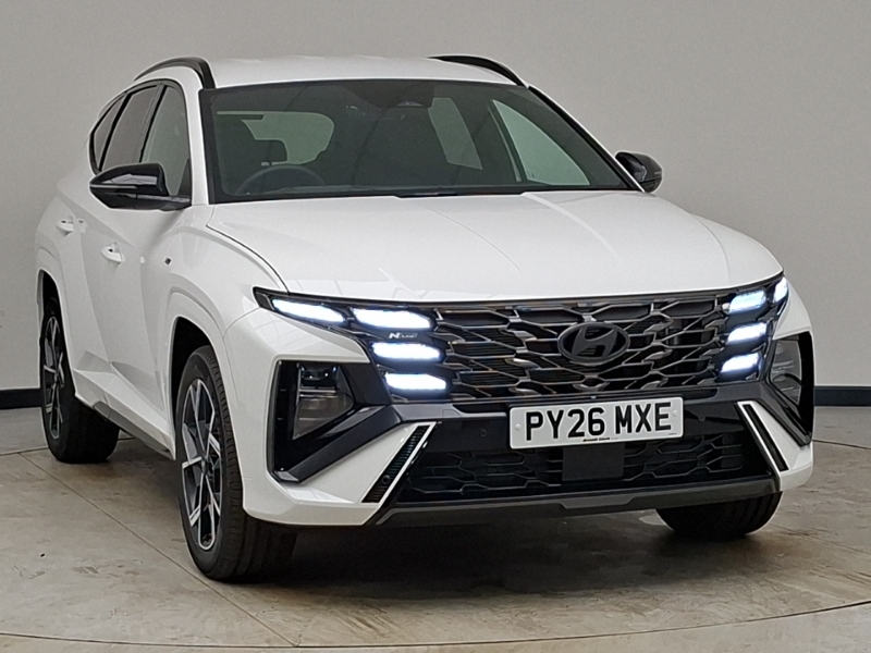 Hyundai Tucson 1.6T 239 Hybrid N Line Edition White