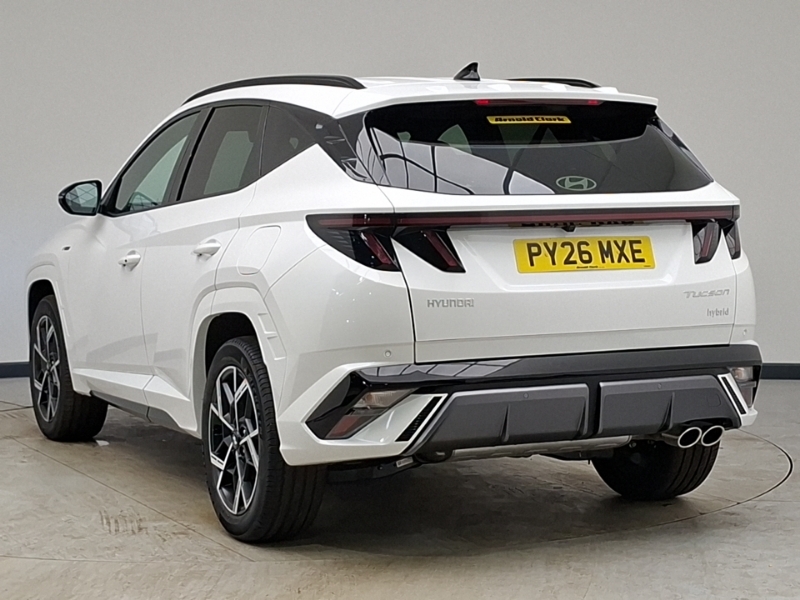 Hyundai Tucson 1.6T 239 Hybrid N Line Edition White #2
