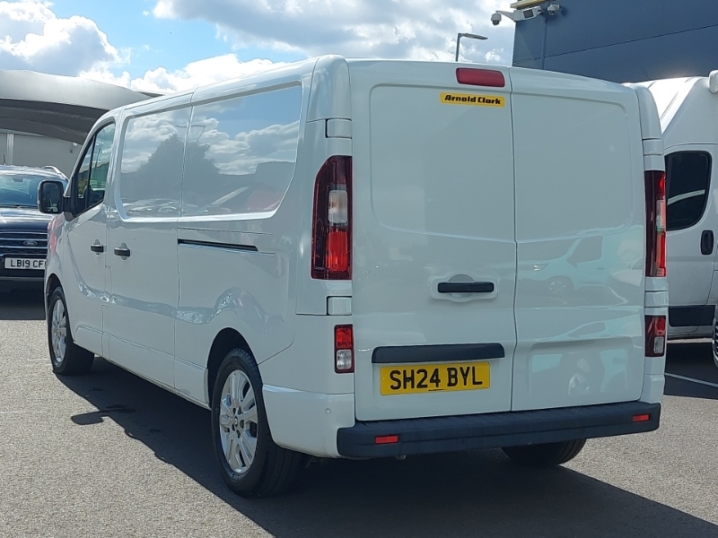Renault Trafic Ll30 Blue Dci 130 Extra Safety Van SH24BYL White #2