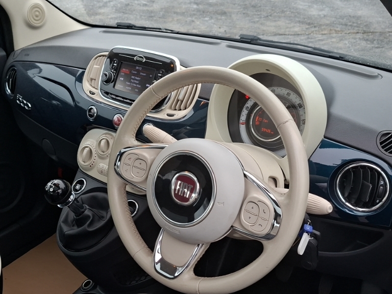 Fiat 500 1.2 Lounge PG17BAU Blue #3