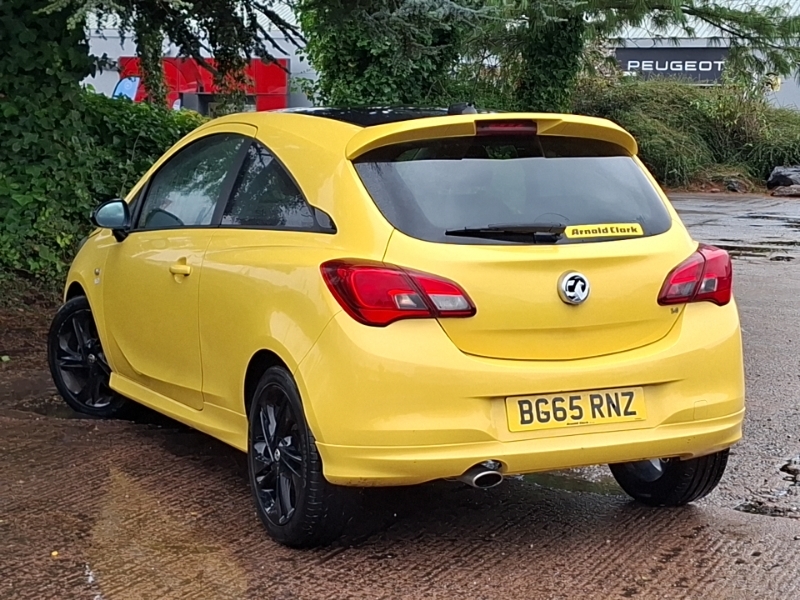 Vauxhall Corsa 1.4 Limited Edition BG65RNZ Yellow #2