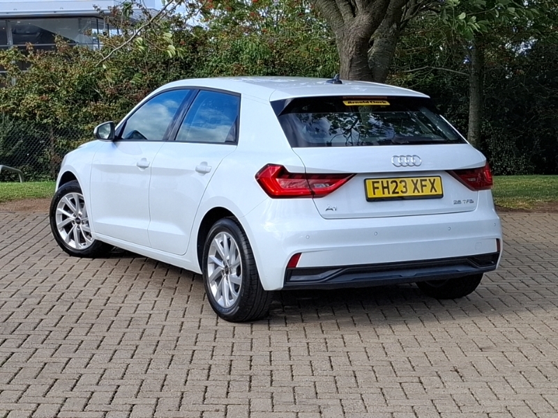Audi A1 25 Tfsi Sport FH23XFX White #2