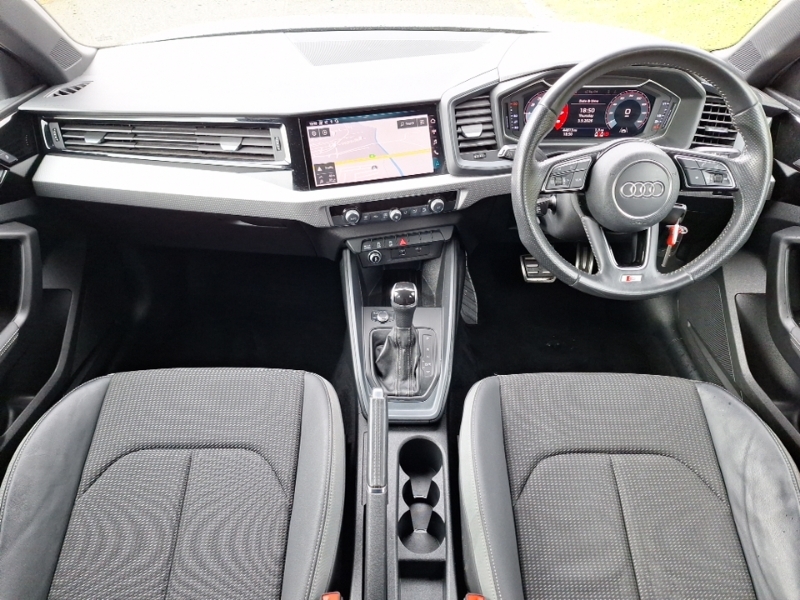Audi A1 30 Tfsi S Line S Tronic DE19YUO White #3