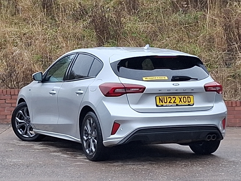 Ford Focus 1.0 Ecoboost 125 St-line Edition NU22XOD Silver #2
