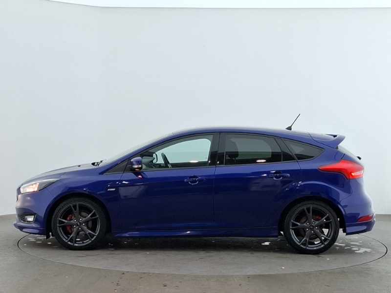 Ford Focus 1.0 Ecoboost 140 St-line X MT18KHJ Blue #4