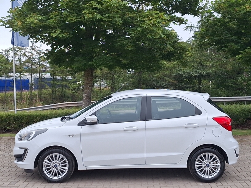 Ford KA+ 1.2 85 Zetec SS19CZA White #4