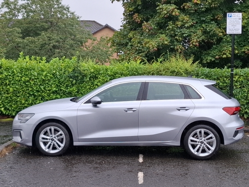 Audi A3 30 Tfsi Sport S Tronic WO23CUJ Silver #4