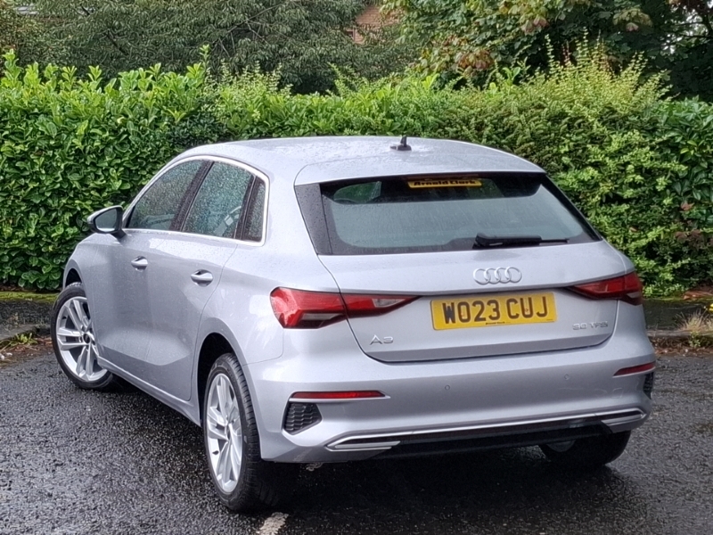 Audi A3 30 Tfsi Sport S Tronic WO23CUJ Silver #2