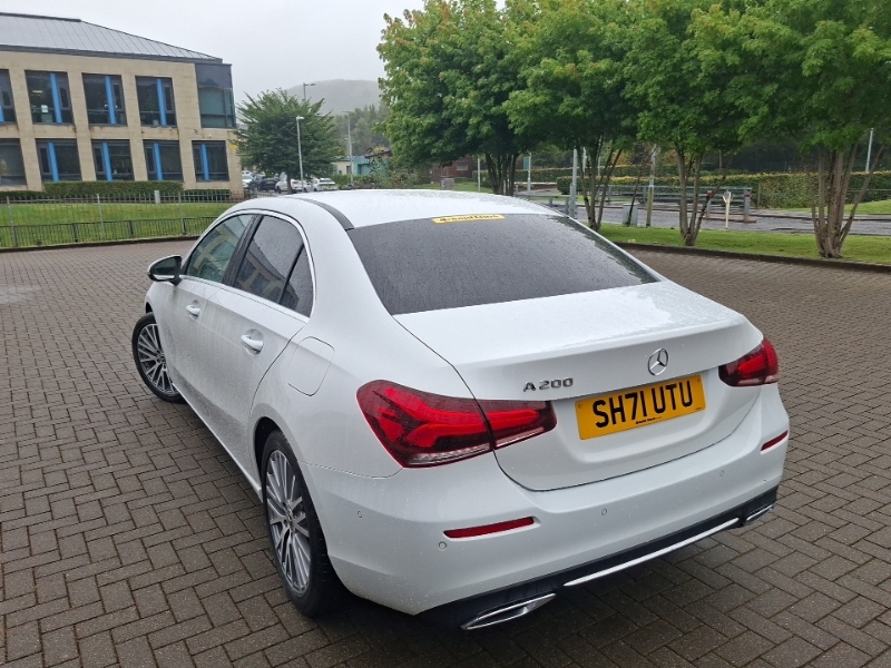 Mercedes-Benz A Class A200 Sport Executive Edition SH71UTU White #2