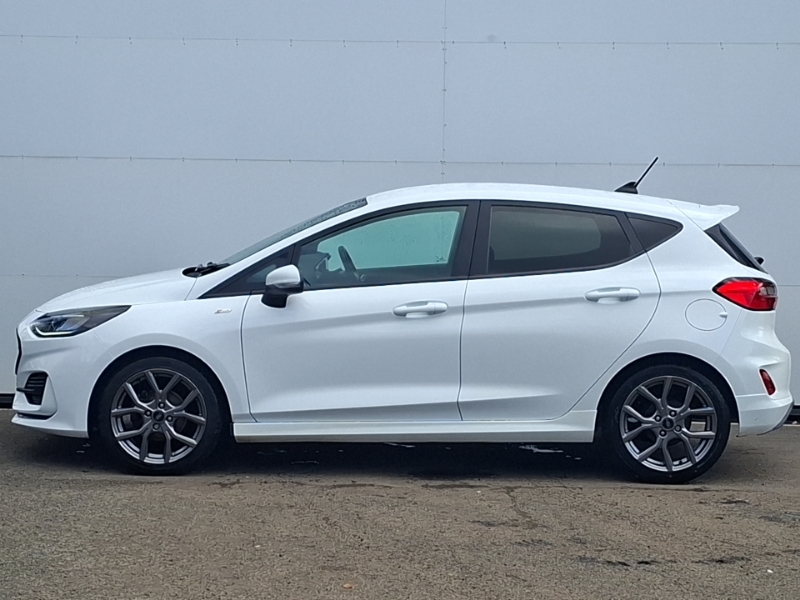Ford Fiesta 1.0 Ecoboost St-line LY23JUH White #4
