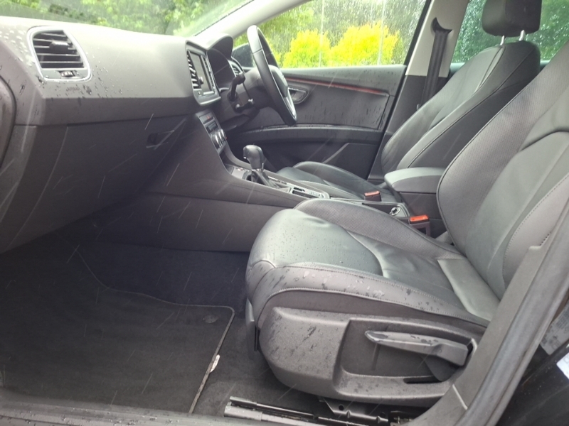 Seat Leon 2.0 Tsi 190 Xcellence Lux Ez Dsg ET19LXA Black #5