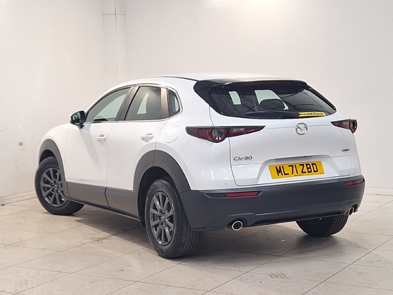 Mazda CX-30 2.0 E-skyactiv G Mhev Se-l Lux ML71ZBD White #2