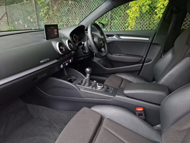 Audi A3 30 Tfsi 116 Black Edition LV69TLY White #5