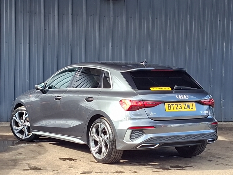 Audi A3 30 Tfsi S Line S Tronic BT23ZWJ Grey #2