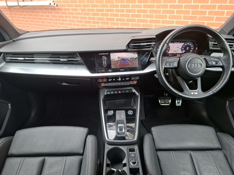 Audi A3 30 Tfsi S Line S Tronic BW23HNV White #3