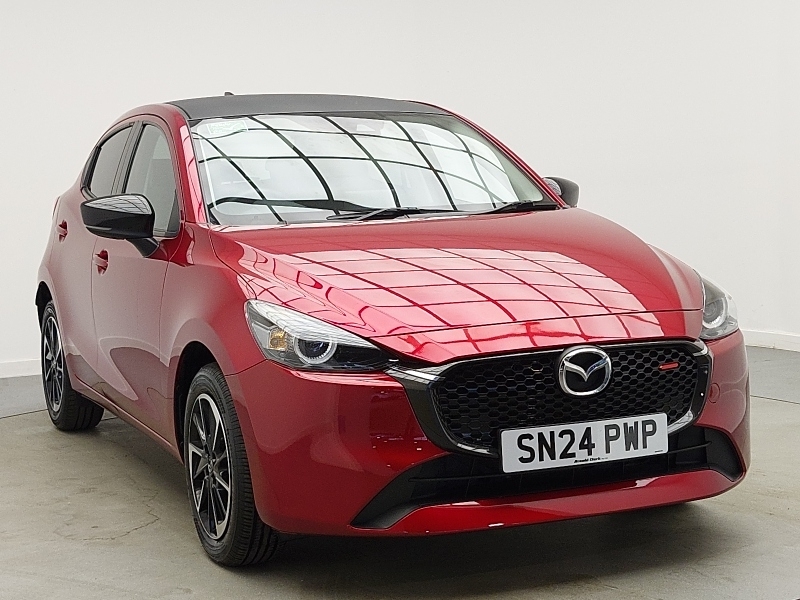 Mazda 2 1.5 E-skyactiv G Mhev Homura Aka SN24PWP Red