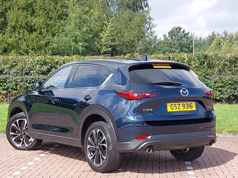 Mazda CX-5 2.0 E-skyactiv G Mhev Exclusive-line GSZ9316 Blue #2