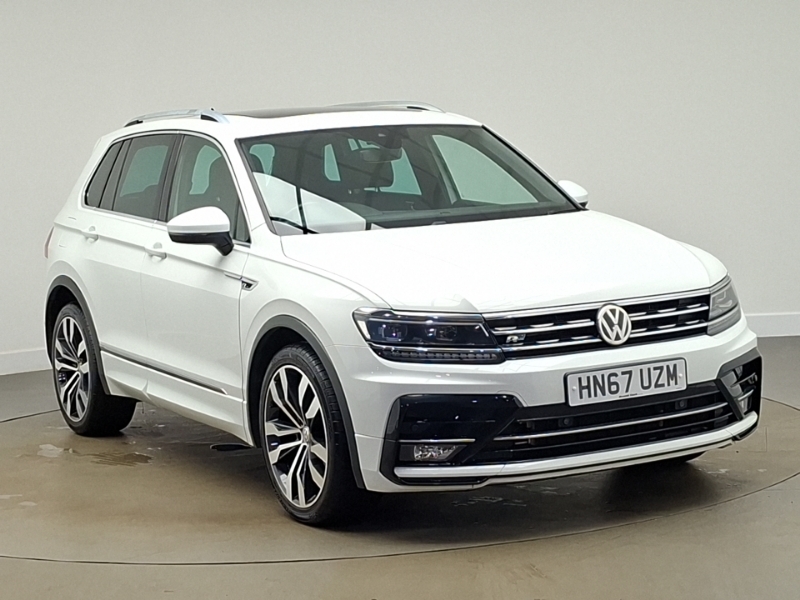 Volkswagen Tiguan 2.0 Tdi 150 4Motion R-line Dsg White