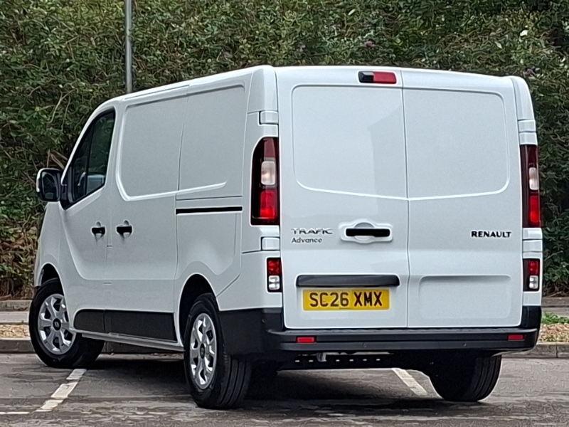 Renault Trafic Sl30 Blue Dci 130 Advance Safety Van SC26XMX White #2