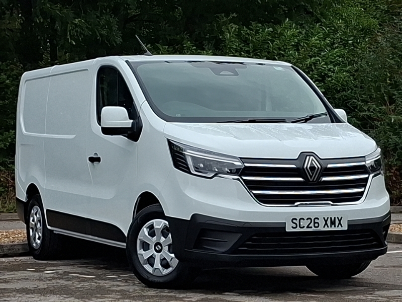 Renault Trafic Sl30 Blue Dci 130 Advance Safety Van SC26XMX White